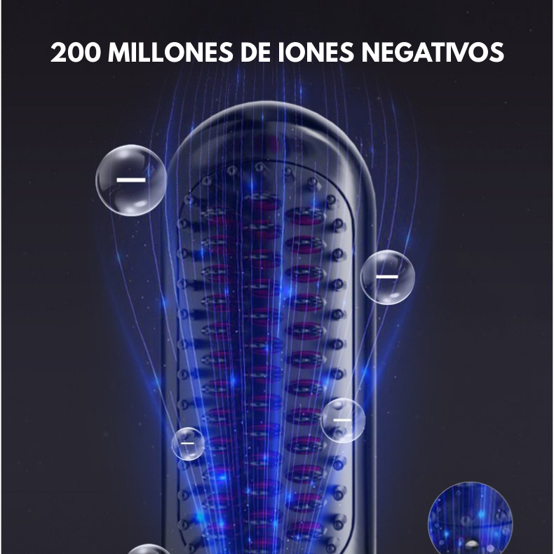 PEINE ALISADOR INALAMBRICO 2 EN 1 - GLOSS S7